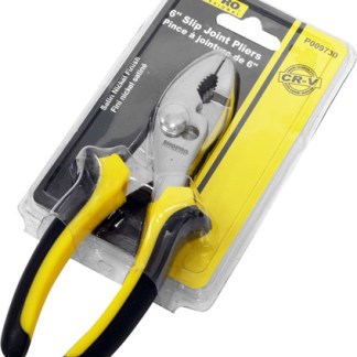 SHOPRO P009730 Plier SlipJoint 6"Cr-V TPRgri